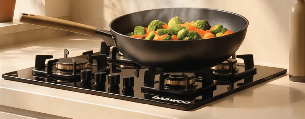Daewoo Flamora Pro 4 Burner Built-in Hob